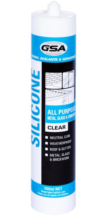 Silicone Clear GSA Cartridge