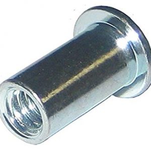 M10 Nutsert Zinc Steel Large Flange Smooth