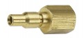 Adaptor Jamec 310 Series 1/4F BSPT 31F4 Brass JamecPEM