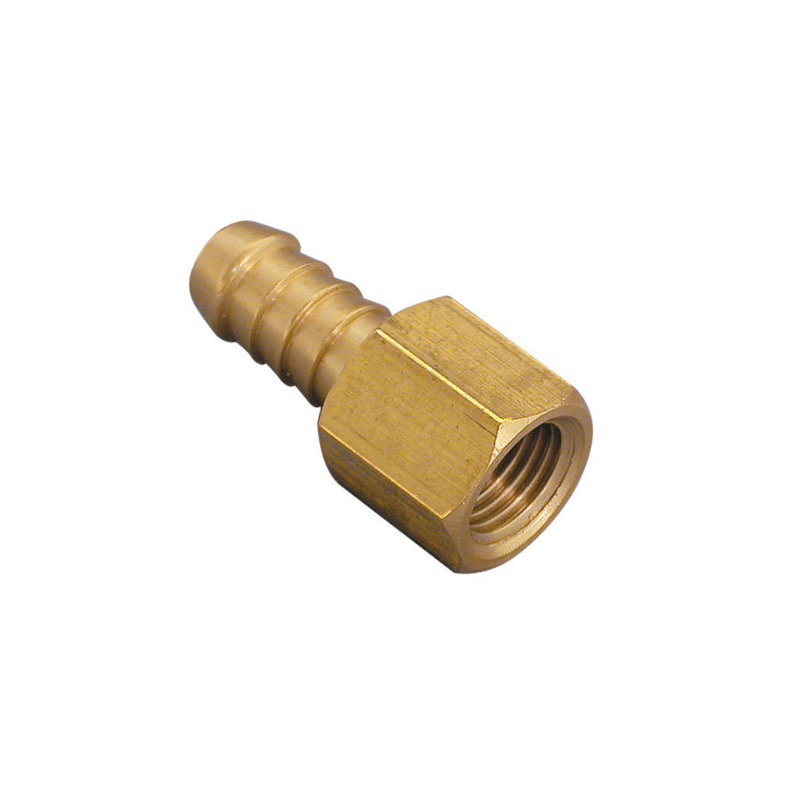 Threaded Tail 3/8"HBx1/4F BSP 6TF4 Brass JamecPEM