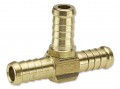 Tee Piece Barbed 1/2" Hose Tail  BT8 Brass