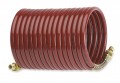 Hose Recoil 10mm Nylon 7.5m Red 1/4BSBM Jamec