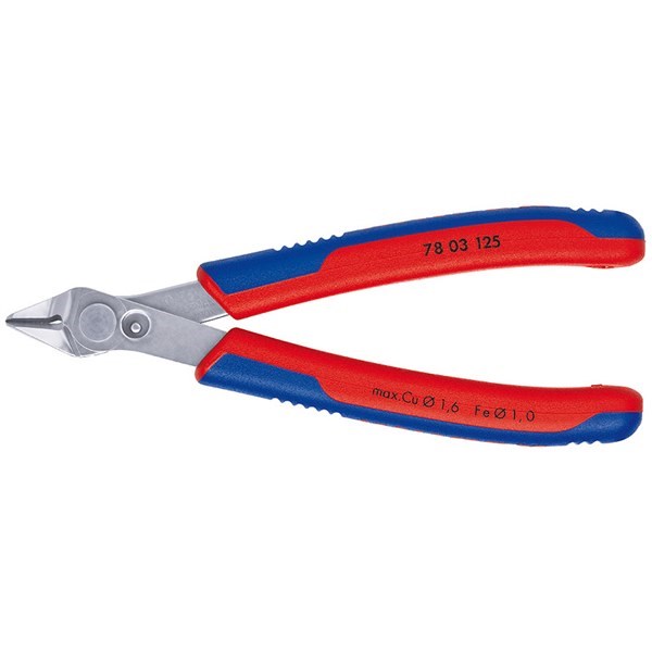 Diagonal Cutting Plier Electronic 125mm Comp Grip Knipex