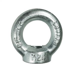 Lifting Eye Nut 8mm Zinc Rated DIN582