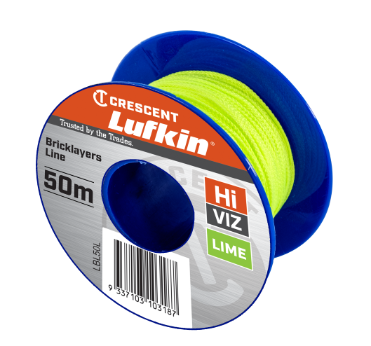Bricklayer Line 50m Lime Lufkin