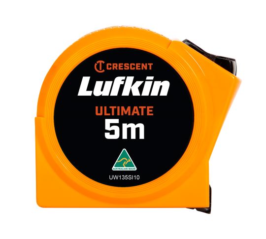 Tape Measure 5m Metric Flurolok 19mm Wide Lufkin **Discontinued