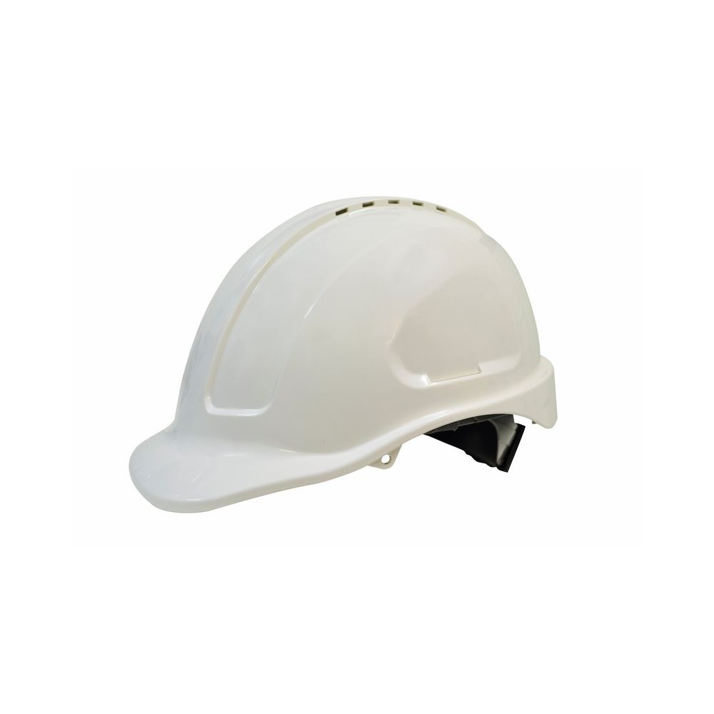 Hard Hat Vented White Ratchet Harness Maxisafe