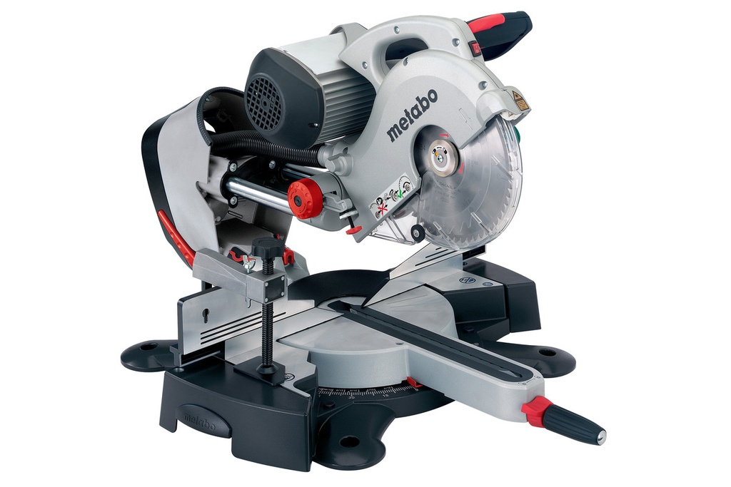 Mitre Saw Slide Cross Cut 2000W 254mm Indct Metabo