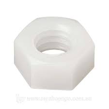 Nut 3/8 BSW Nylon  **Discontinued
