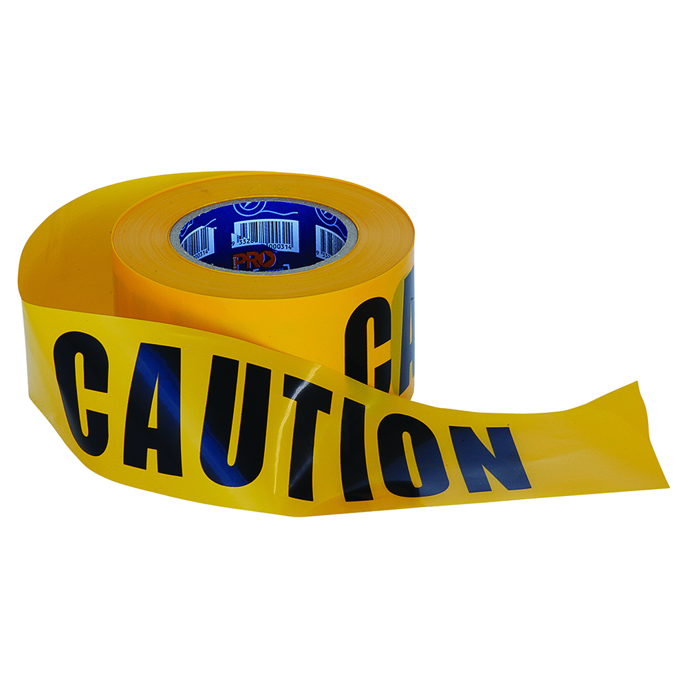 Tape Barricade Yellow/Black Caution