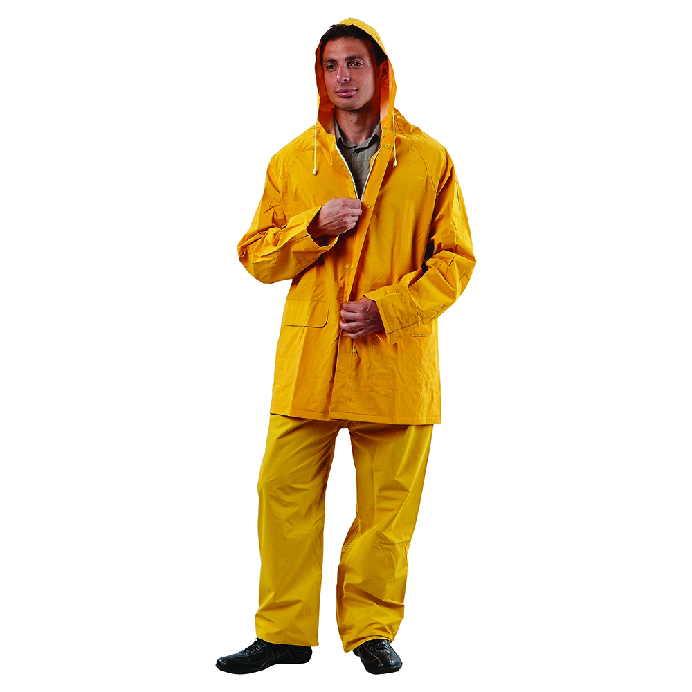 Rain Jacket PVC Yellow 4XL