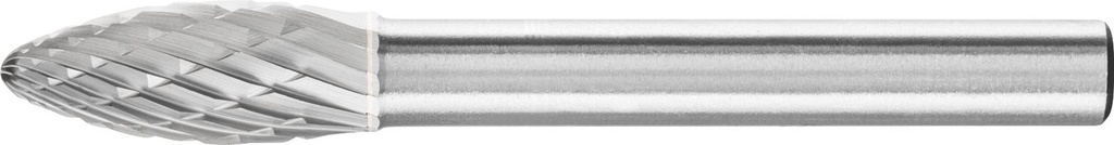 Carbide Bur Flame Shape 8x20mm Double Cut 