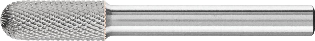 Carbide Bur Cylindrical Round Nose Shape 8x20mm MICRO 