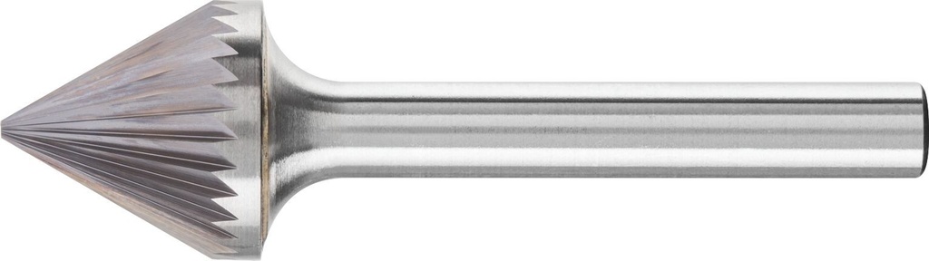 Carbide Bur 60° Taper Shape 16x13mm Double Cut 