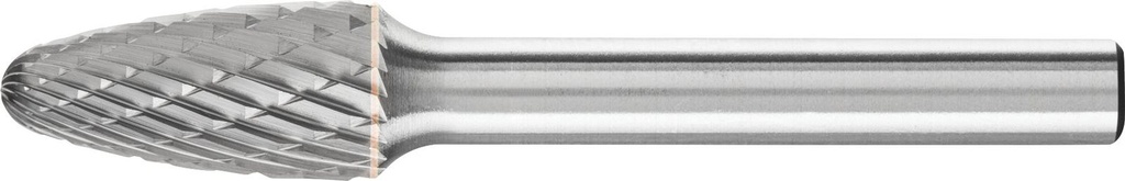 Carbide Bur Tree Round Nose Shape 10x20mm Double Cut 