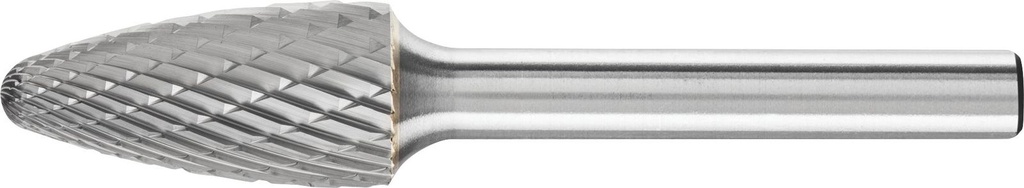 Carbide Bur Tree Round Nose Shape 12x25mm Double Cut 