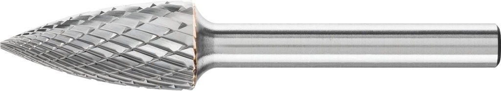 Carbide Bur Pointed Tree Shape 12x25mm Double Cut 