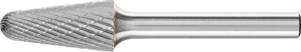 Carbide Bur Round Nose Cone Shape 12x25mm Double Cut 