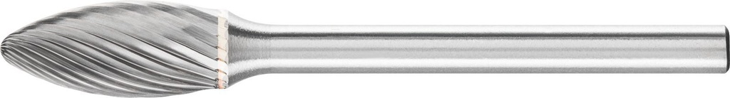 Carbide Bur Flame Shape 6x13mm Miniature 