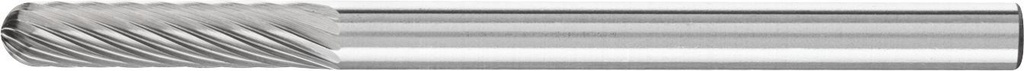 Carbide Bur Cylindrical Round Nose Shape 3x13mm Miniature 