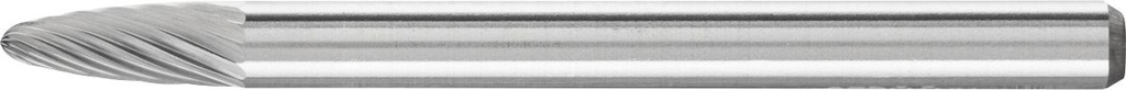 Carbide Bur Tree Round Nose Shape 3x7mm Miniature 