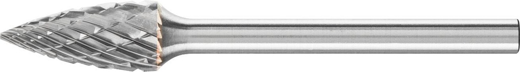 Carbide Bur Pointed Tree Shape 6x13mm Miniature 