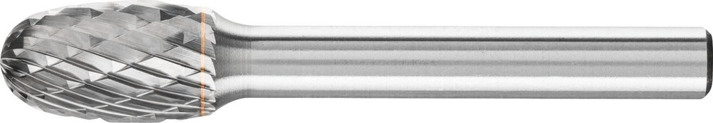 Carbide Bur Oval Shape 3/8x5/8" Double Cut SSE3 TOUGH