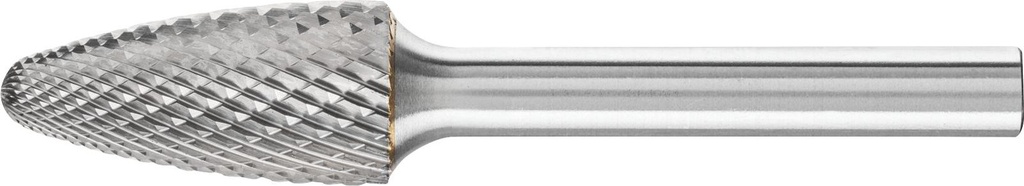 Carbide Bur Tree Round Nose Shape 1/2x1" Double Cut SF5 TOUGH