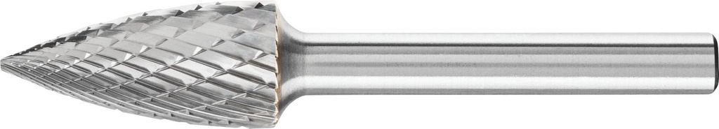 Carbide Bur Pointed Tree Shape 1/2x1" Double Cut SG5 TOUGH