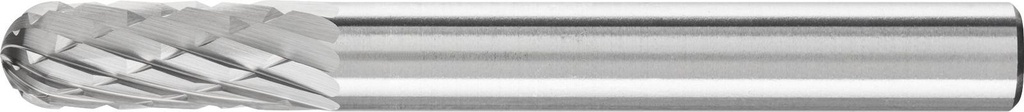Carbide Bur Cylindrical Round Nose Shape 1/4x5/8" Double Cut SC1 HP