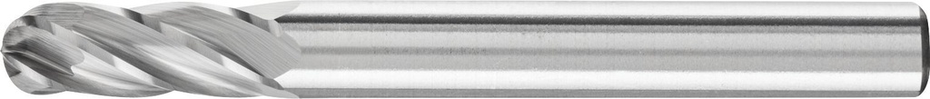 Carbide Bur Cylindrical Round Nose Shape 1/4x5/8" Aluminium Cut SC1 HP