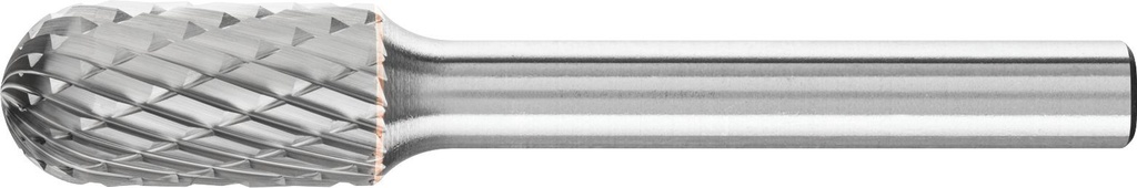 Carbide Bur Cylindrical Round Nose Shape 1/2x1" Double Cut SC5 HP