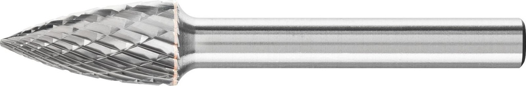 Carbide Bur Pointed Tree Shape 3/8x3/4" Double Cut SG3 HP