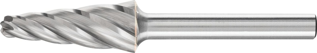 Carbide Bur Round Nose Cone Shape 1/2x1-1/8" Aluminium Cut SL5 HP