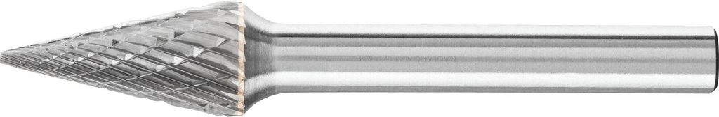 Carbide Bur Pointed Cone Shape 3/8x3/4" Double Cut SM3 HP