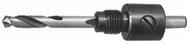 Hole Saw Arbor 14-30mm 1/4"Round 1/2"UNF Pferd