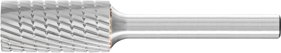 Carbide Bur Cylindrical Shape 1/2x1" Double Cut SA5 GP