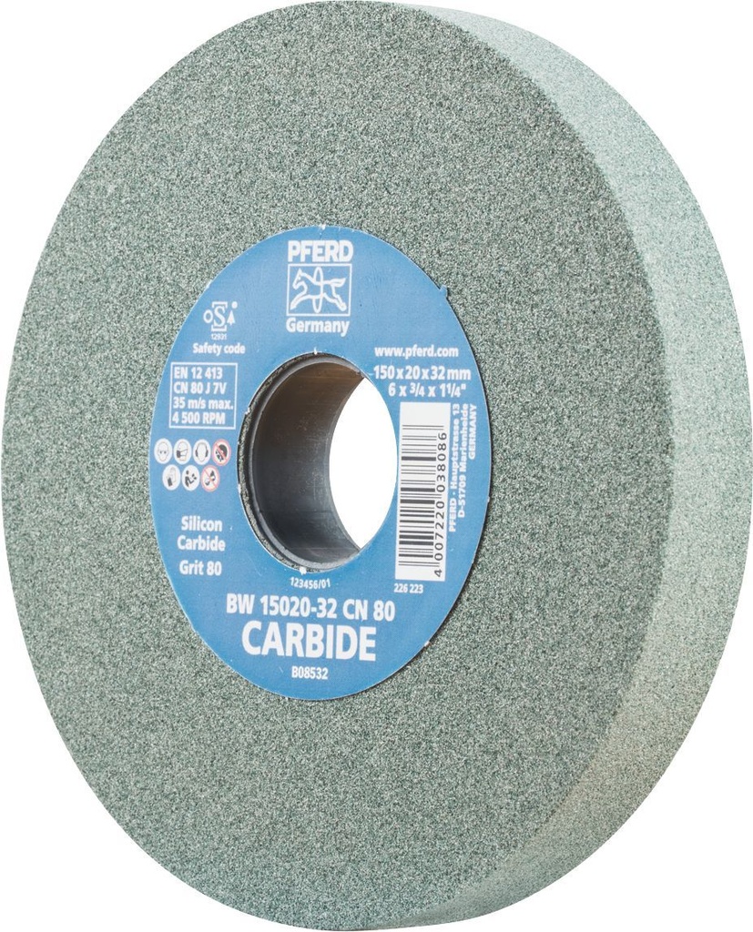 Grinding Wheel 150x20x31.75 CN 80 Silicon Carbide