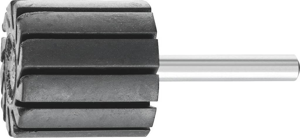 Rubber Drum Holder 30x30  6mm Shaft
