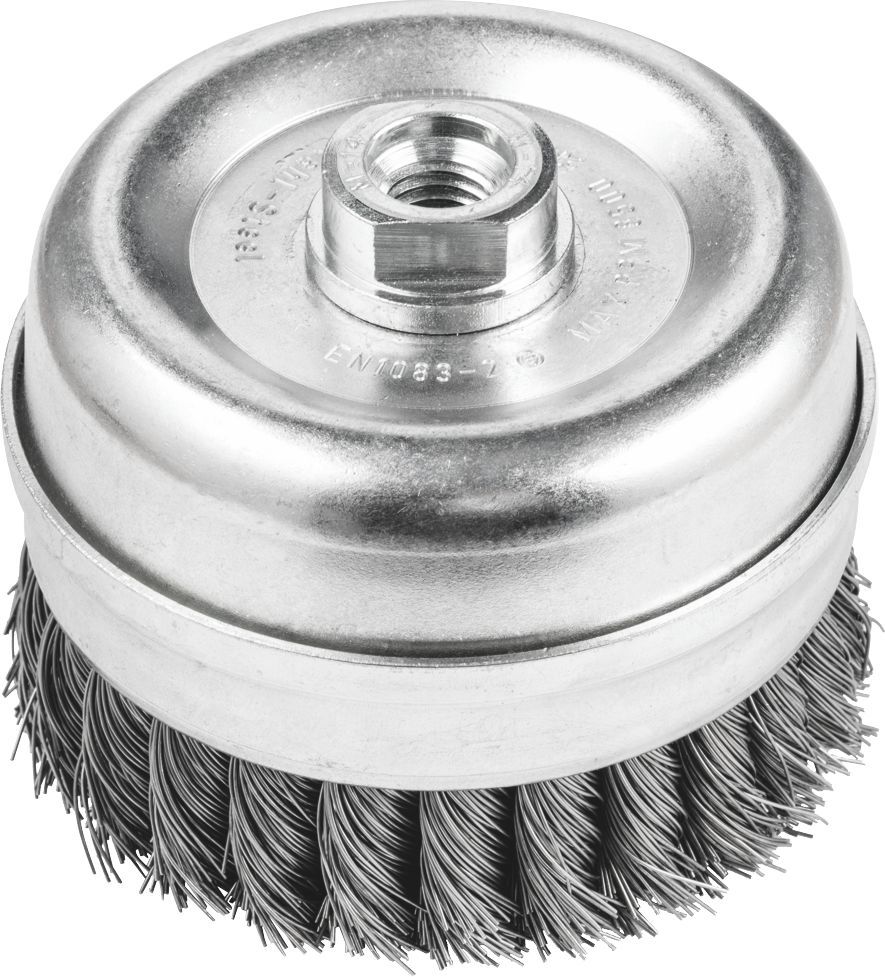 Cup Brush Twist 100mm Steel M14 Pferd