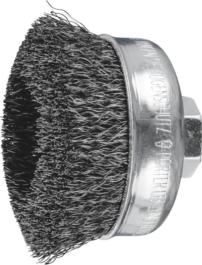 Cup Brush Crimp 75mm Steel M14 Pferd