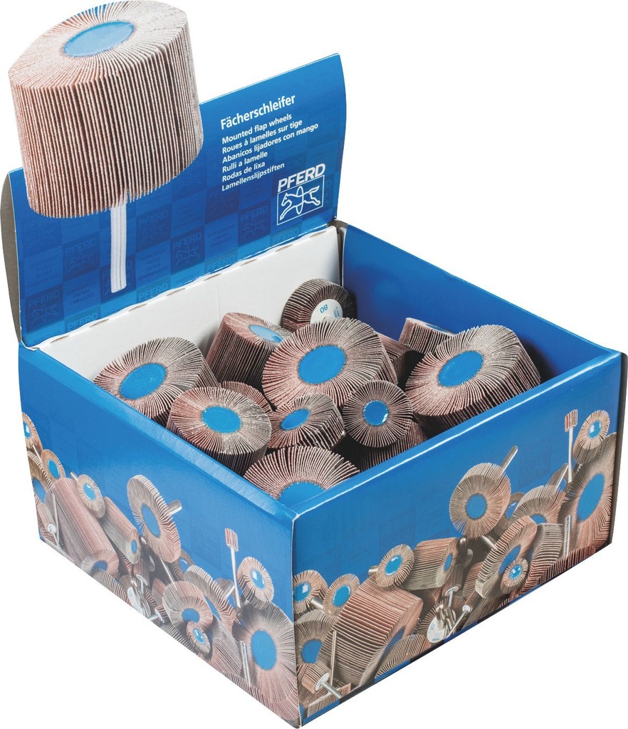 Flap Wheel Assortment 40pc Pferd