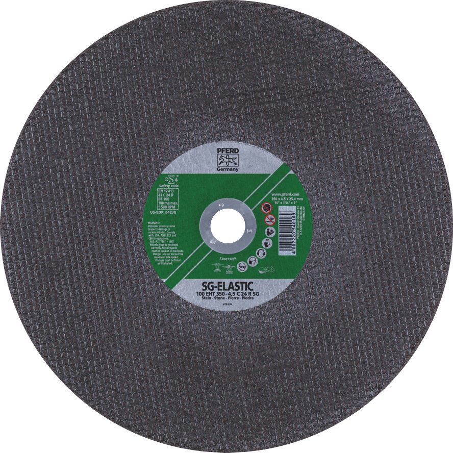Cut Off Disc 400x4.5x25 HiSpeed SG Stone Pferd