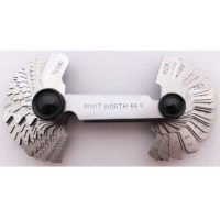 Screw Pitch Gauge BSW 4-62tpi 28 Leaf Precis
