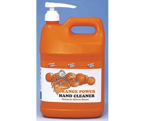 Hand Cleaner Orange Power 5Lt c/w Pump Quick Smart