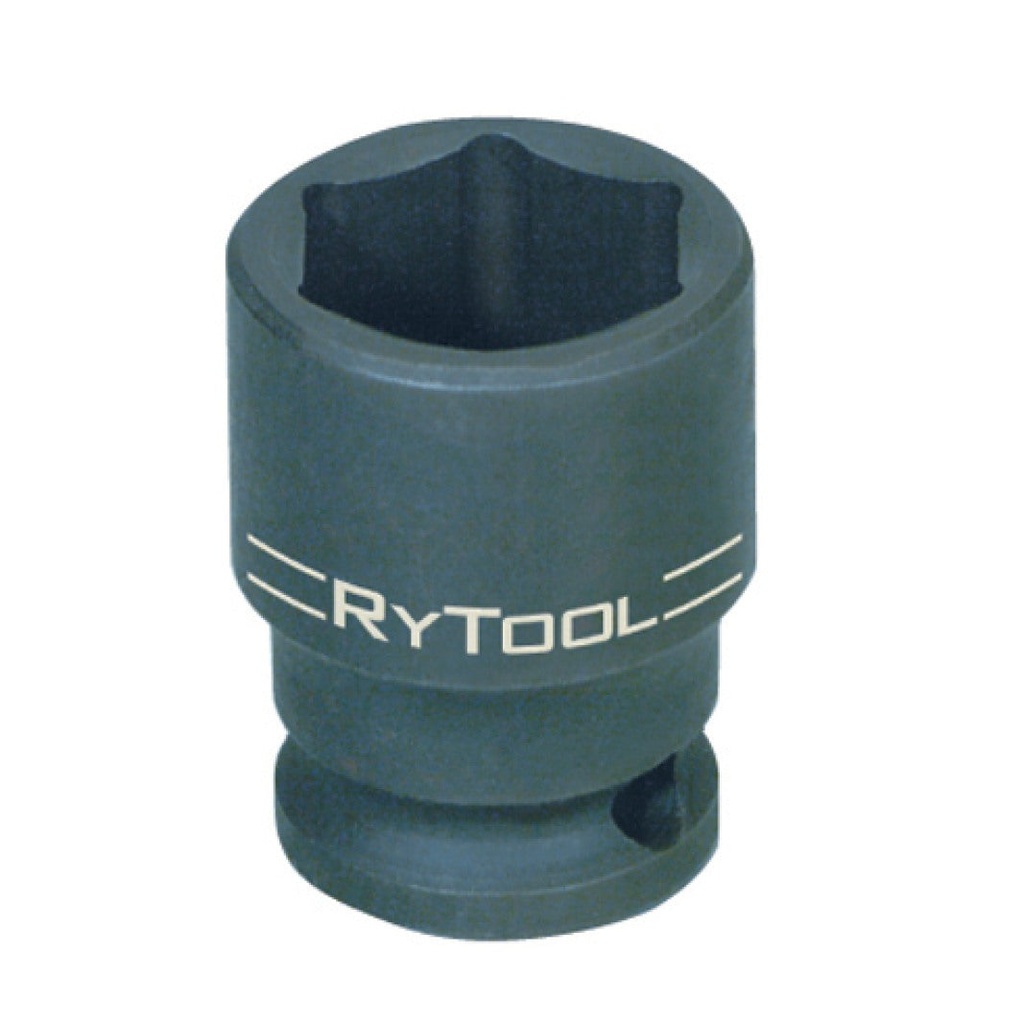 Impact Socket 1/2" 1/2dr Rytool