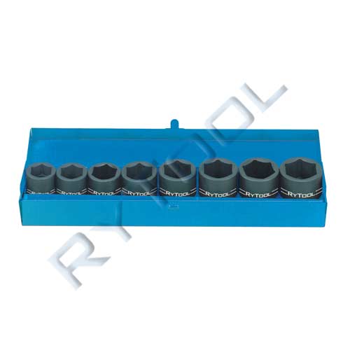 Impact Socket Set 3/4dr Rytool