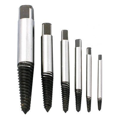 Screw Extractor Set 6pc RyTool