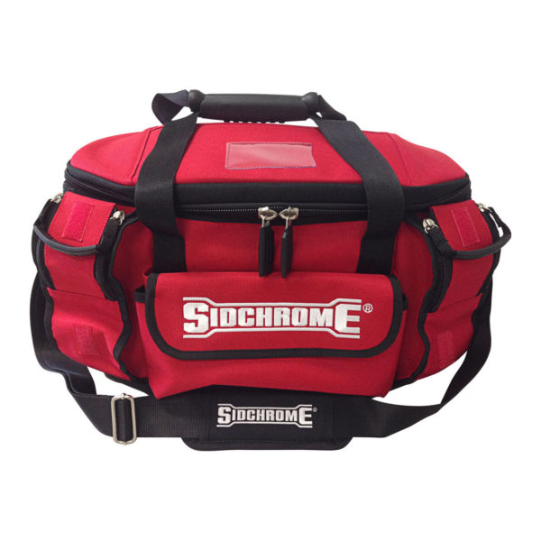 Tool Bag Round Top Heavy Duty Red Sidchrome