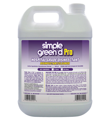 Disinfectant Pro Hospital Grade Simple Green® 4L